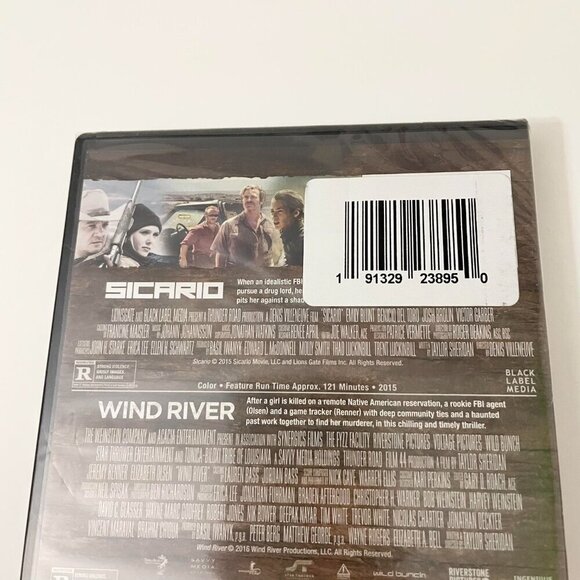 American Frontier Trilogy DVD Sicario Wind River Hell Or High Water - Picture 5 of 12